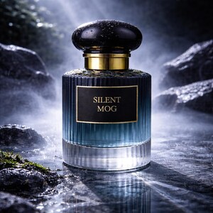 Handmade Mens Cologne 'Silent Mog' with Forest Pine, Patchouli, Frankincense, Natural scent image 3