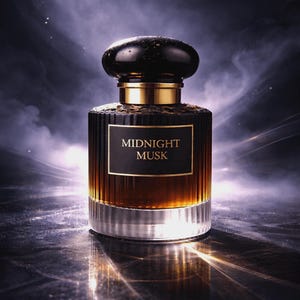 Ręcznie robiony męski zapach „Midnight Musk” z deszczem, mirrą, drzewem sandałowym, zapach na zamówienie zdjęcie 3