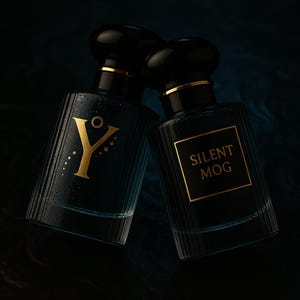 Handmade Mens Cologne 'Silent Mog' with Forest Pine, Patchouli, Frankincense, Natural scent image 9