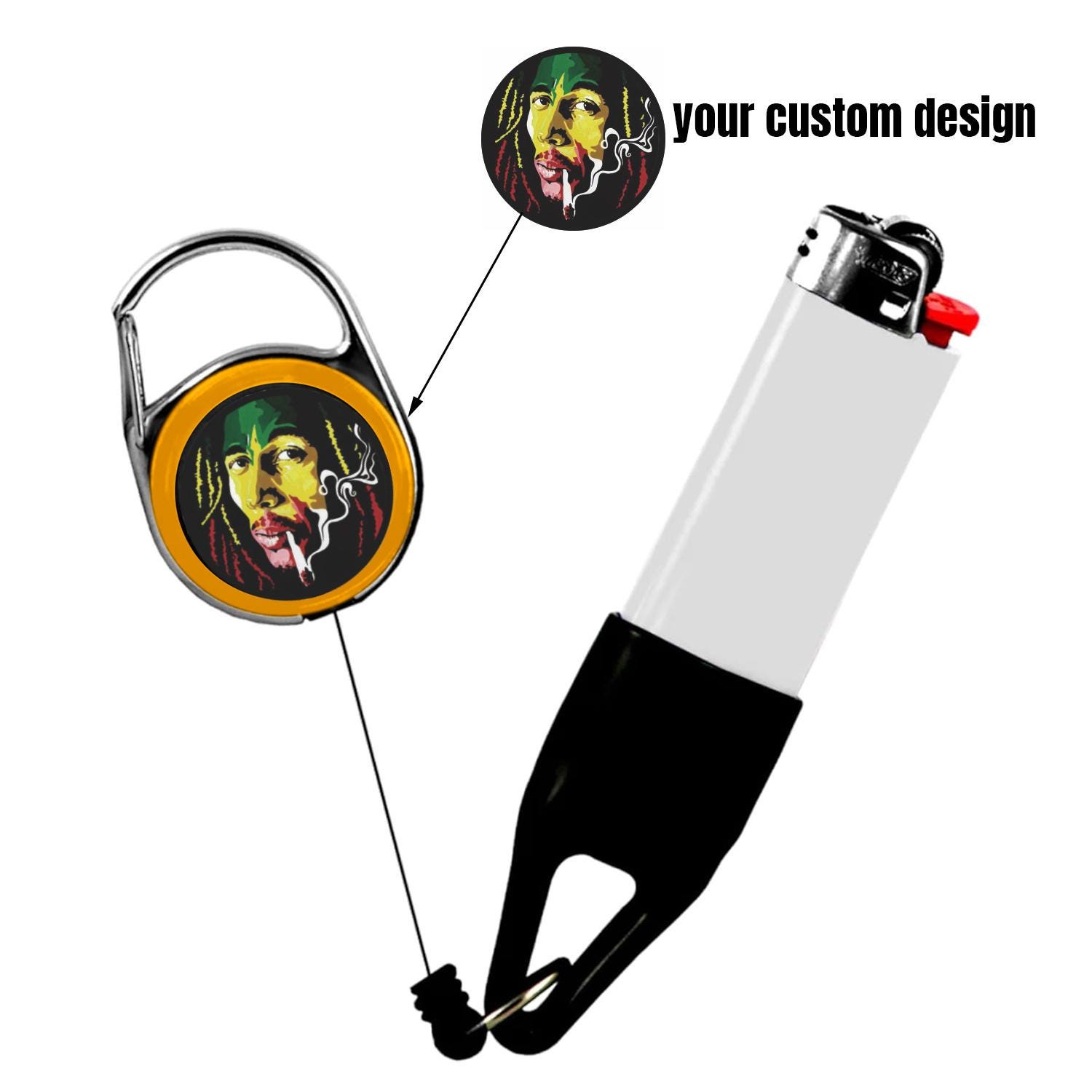 Custom lighter leash - Etsy 日本