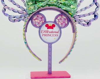 Mermaid Shell Mickey Ears – Bedazzled  Headband Rhinestone Minnie ears Mickey Mouse