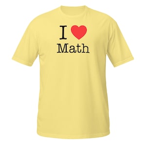 I Heart Math T-Shirt