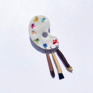 Paint Palette Pin