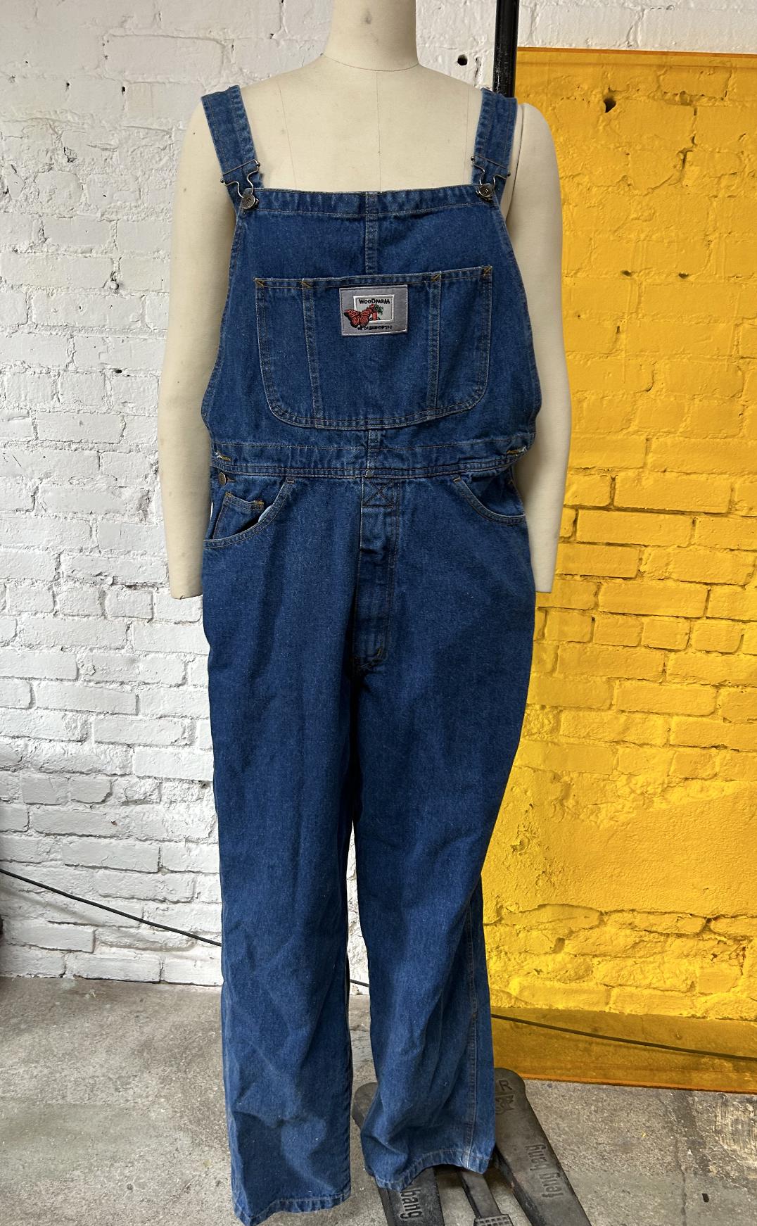1990 年代のヴィンテージ ビブ デニム オーバーオール - Etsy 日本