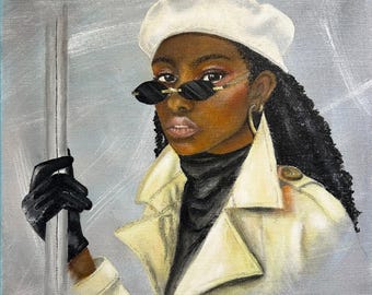 Original Art Acrylic Painting "I Belong"