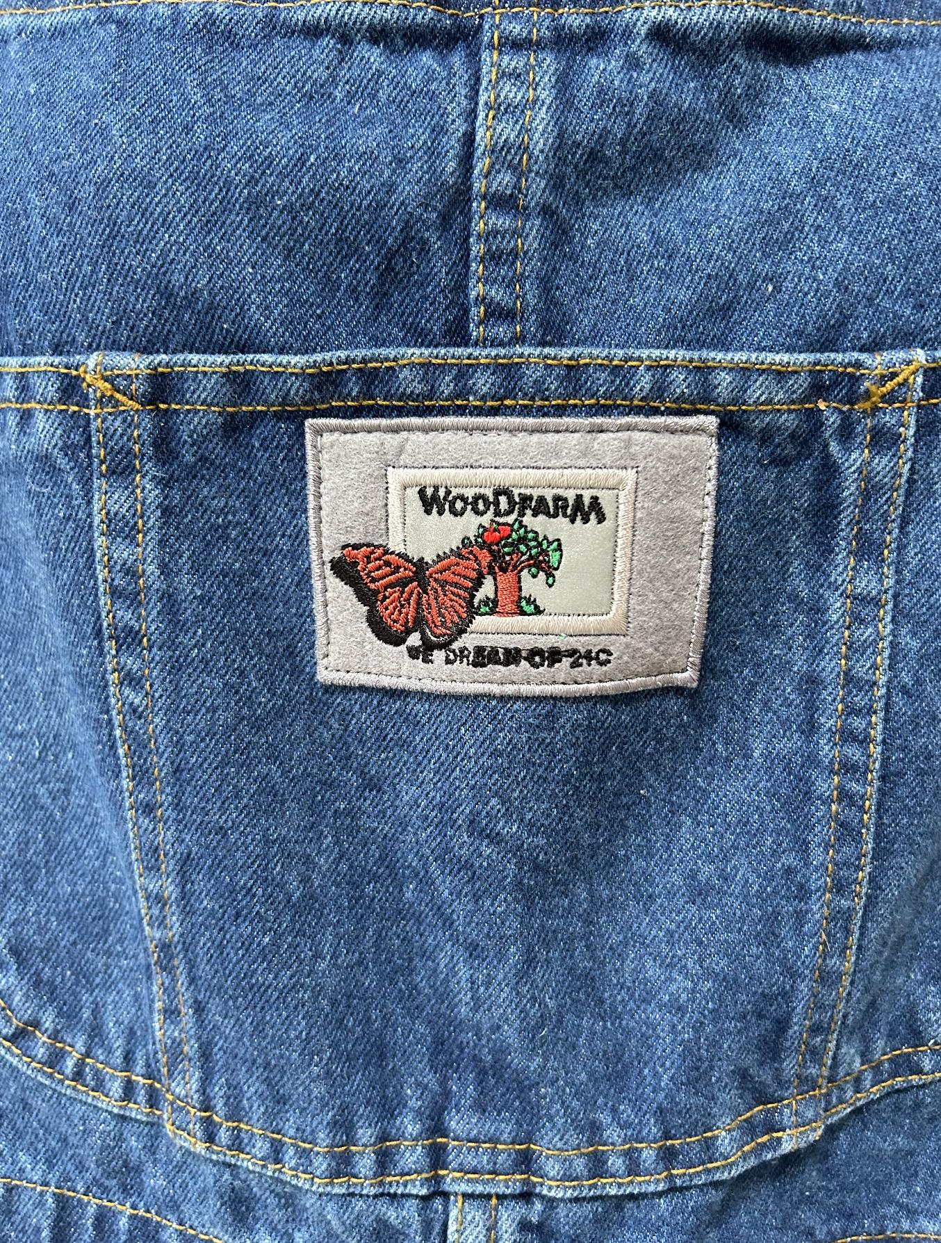 1990 年代のヴィンテージ ビブ デニム オーバーオール - Etsy 日本