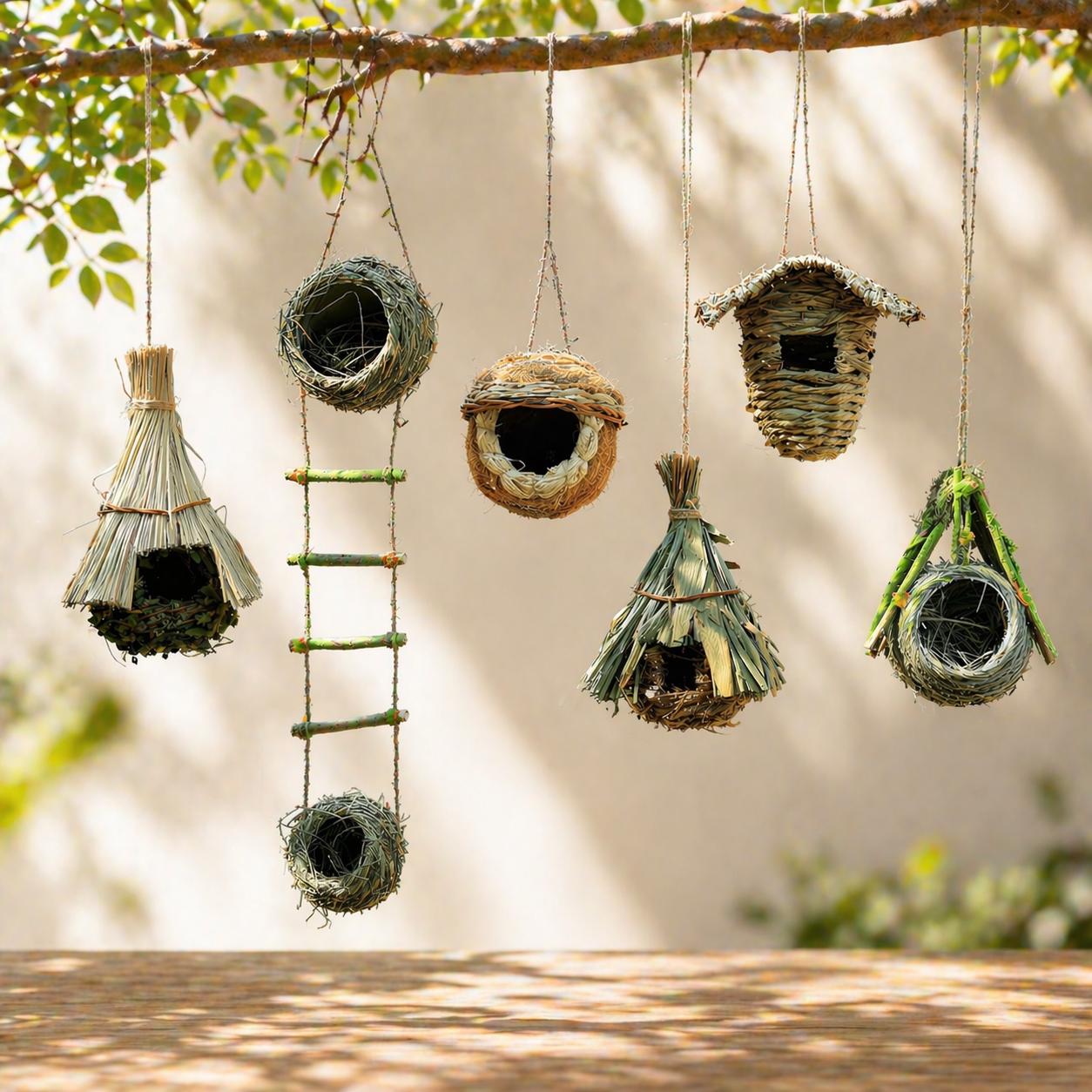 Bamboo birdhouse - Etsy.de