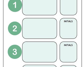 Visual To Do List - Executive Functioning, ASD, ADHD Support, Digital