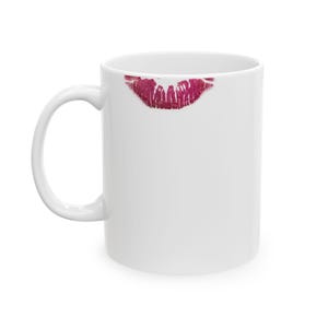 Lipstick Kiss Ceramic Mug 11oz