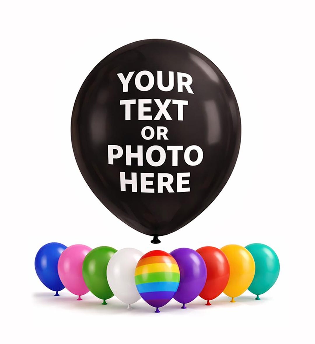 Custom Logo Balloons: Personalized Balloons for Events & Business - Etsy