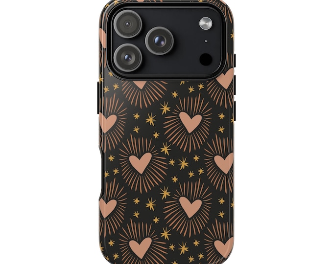 Boho Hearts Phone Case For iPhone