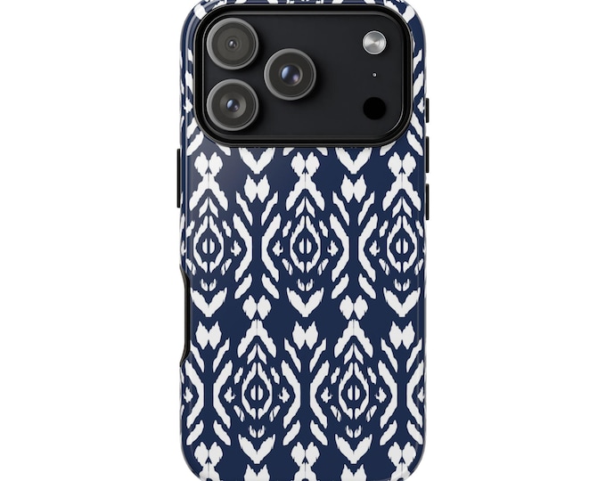 Boho Ikat Tough Phone Case For iPhone