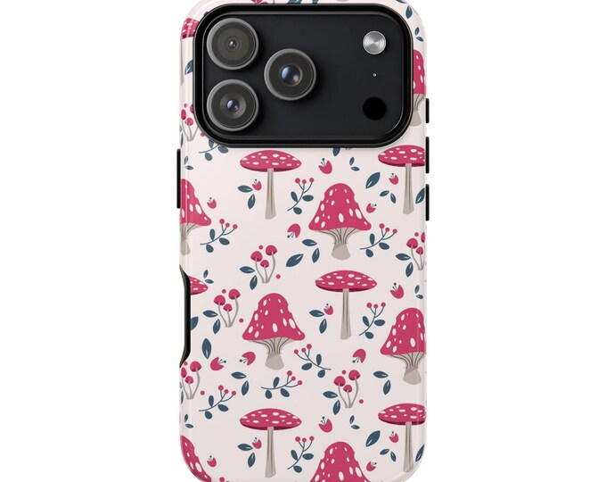 Mushroom Tough Phone Case For iPhone