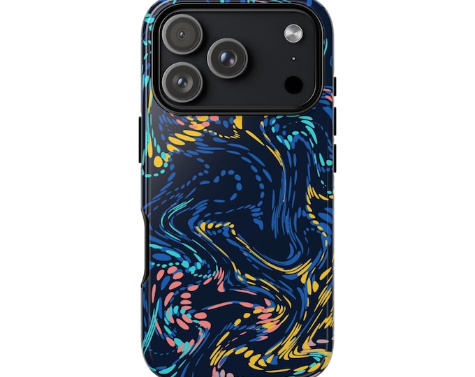 Abstract Tough Phone Case For iPhone