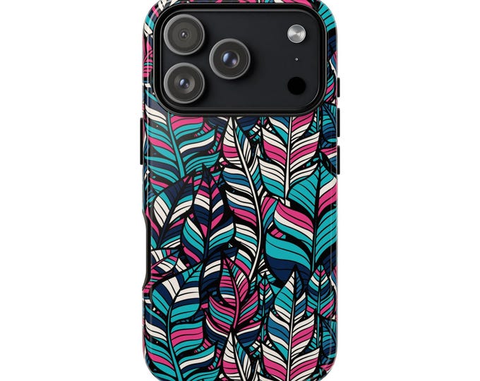 Boho Feathers Tough Phone Case For iPhone