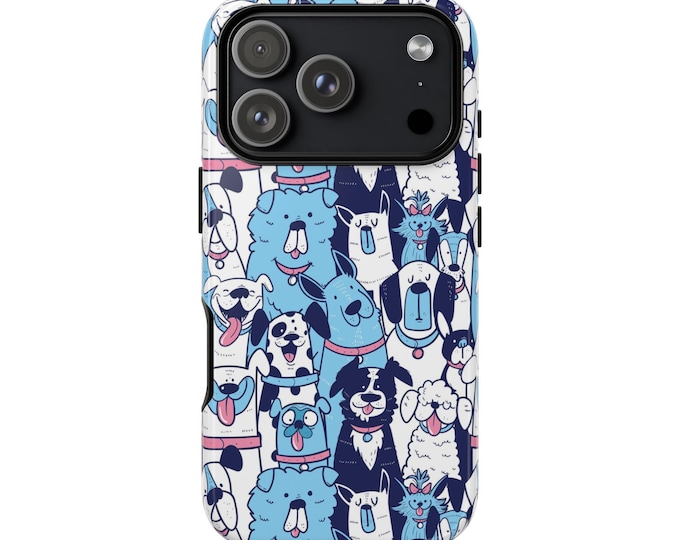 Funny Dogs Tough Phone Case For iPhone