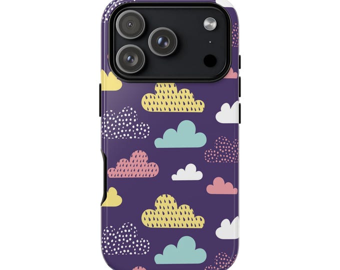 Clouds Tough Phone Case For iPhone