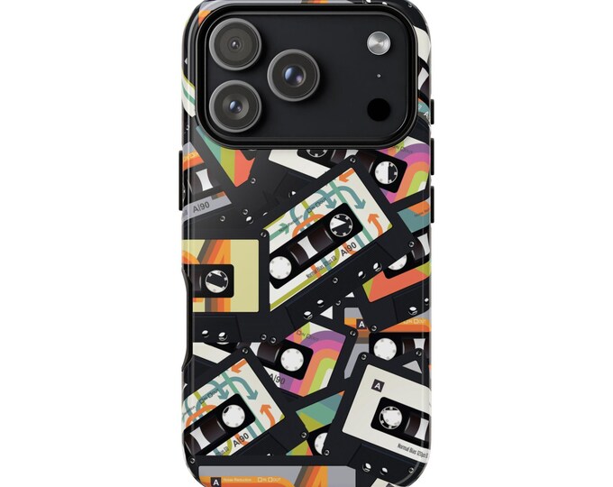 Vintage Cassette Tough Phone Case For iPhone