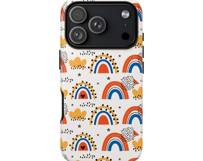 Rainbow Tough Phone Case For iPhone