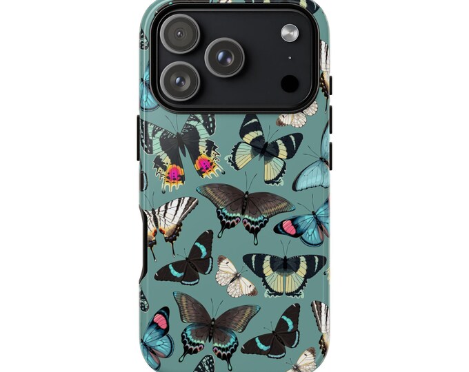 Dark Cottagecore Butterfly Tough Phone Case For iPhone