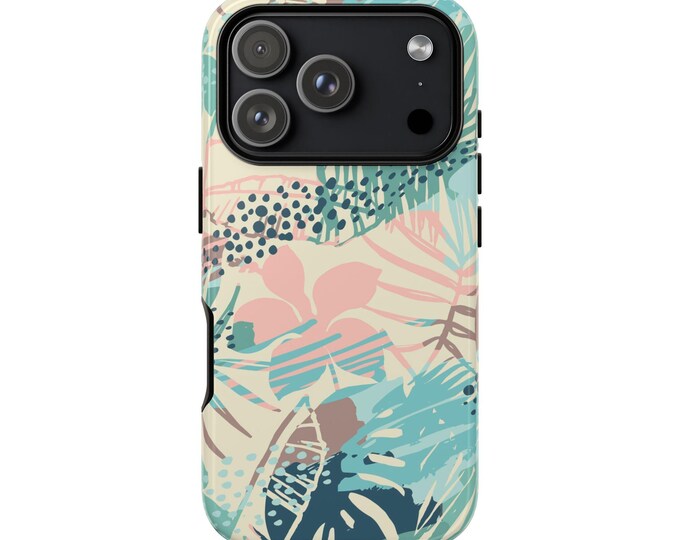 Tropical Tough Phone Case For iPhone