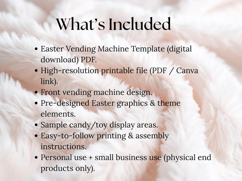 Printable Easter Vending Machine Box | DIY Treat Holder (digital ...