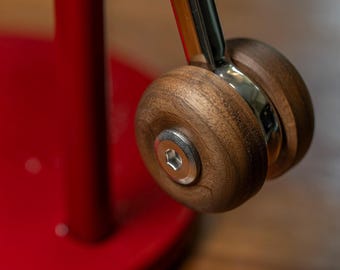 Wood Handle for CAFELAT Robot Lever – Custom Manual Espresso Upgrade