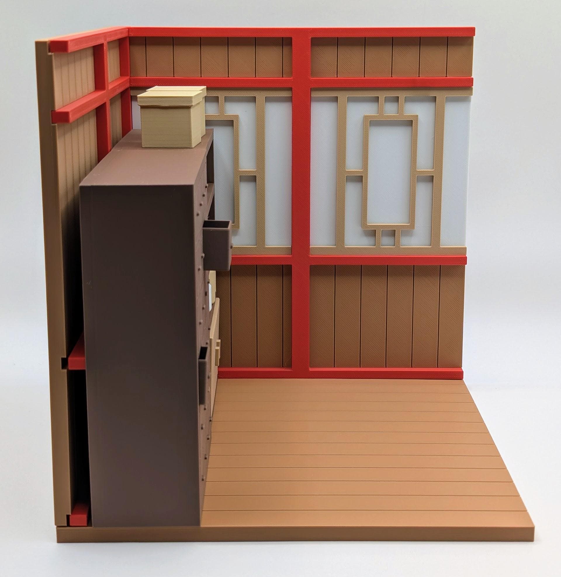 Chinese Apothecary Diorama, 1/12 Scale Miniature Scene Backdrop - Etsy