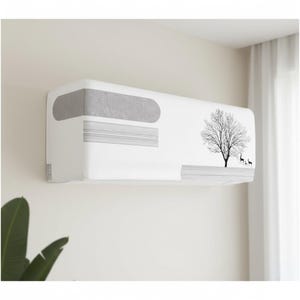 Gesplitste AC-afdekking | Stofbescherming wandunit binnen