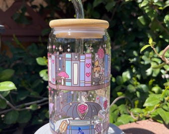 Romantasy Inspired Glass Cup