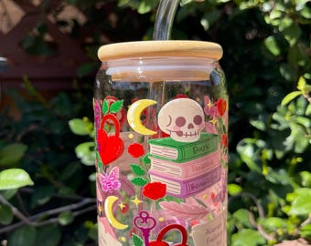 Dark Romance Glass Cup
