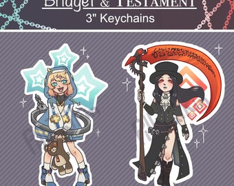 Guilty Gear-sleutelhangers | Bridget en Testament