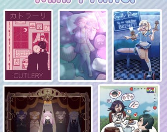 Miniprints game en muziekvideo | Project Sekai, NDRV3, Guilty Gear