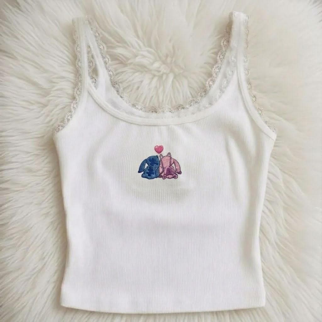 Y2k Tank Top Angel - Etsy