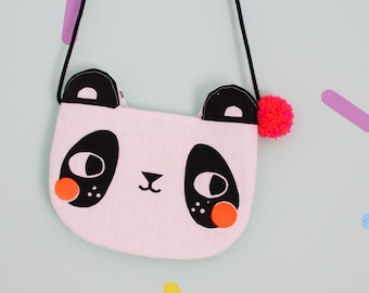 Panda Tasche Geldbörse Kindertasche