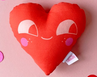 Heart Rattle Soft Toy Personalised