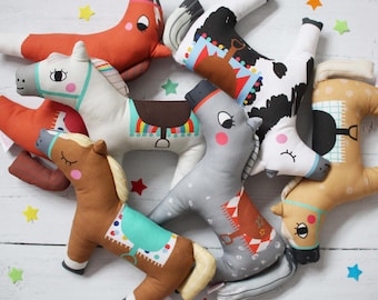 Horse Pony Soft Toy Plush, collectible, pony club