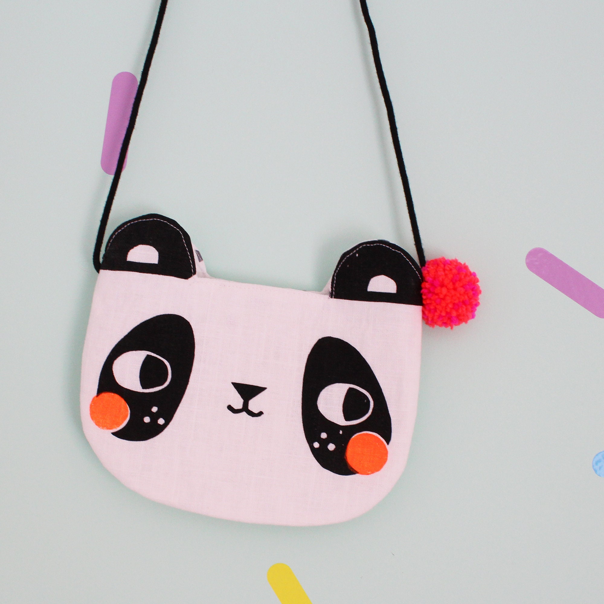 Panda Bag Purse Kids Bag Etsy