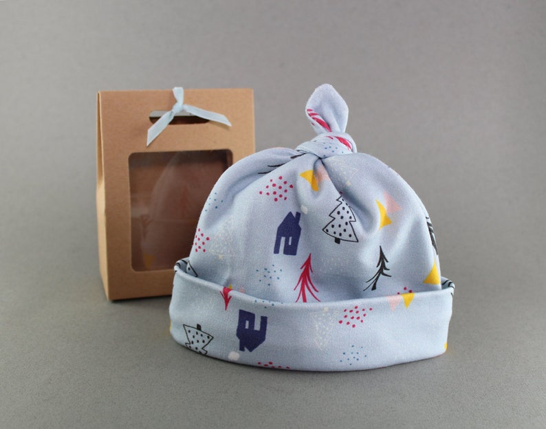 Organic Cotton Baby Hat image 3