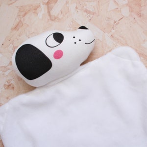 Dalmatian dog cuddly blankie toy image 3