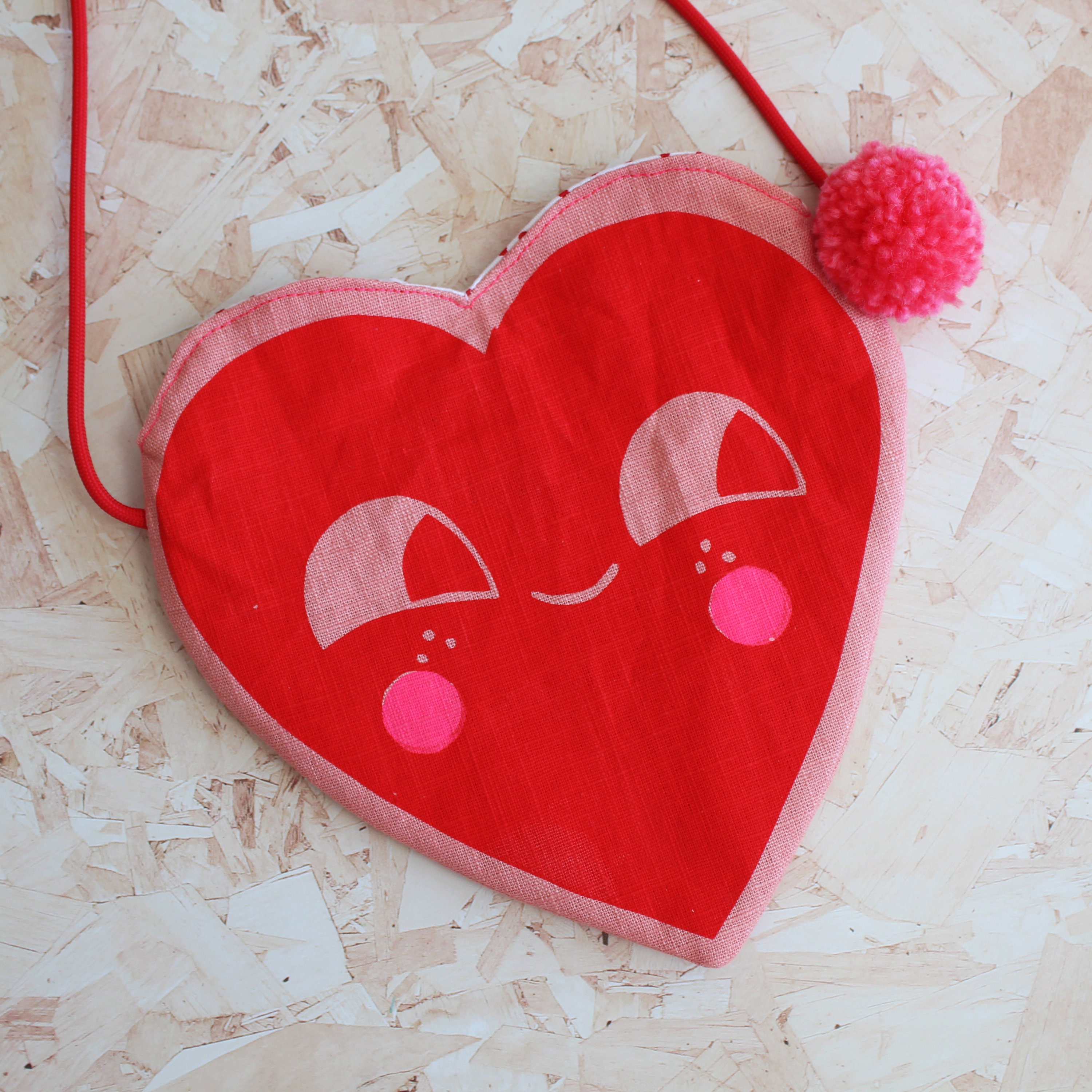 Heart Handbag Purse Kids Bag Valentines