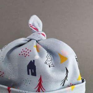 Organic Cotton Baby Hat image 2