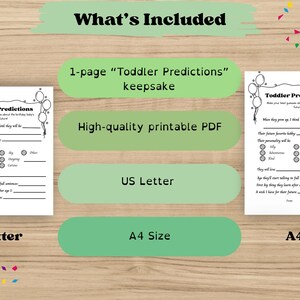 This party activity is available in both regular letter and A4 sizes