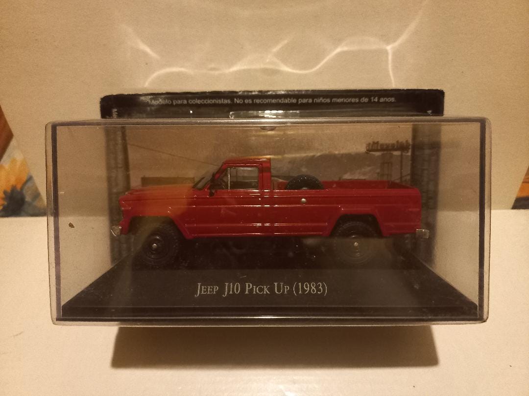 Jeep J10 Pick up - 1983 Scale 1:43 - Etsy