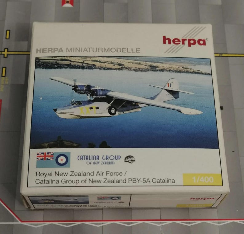 Royal Air New Zealand Air Force PBY-5A Catalina Scale 1:400 Herpa - Etsy