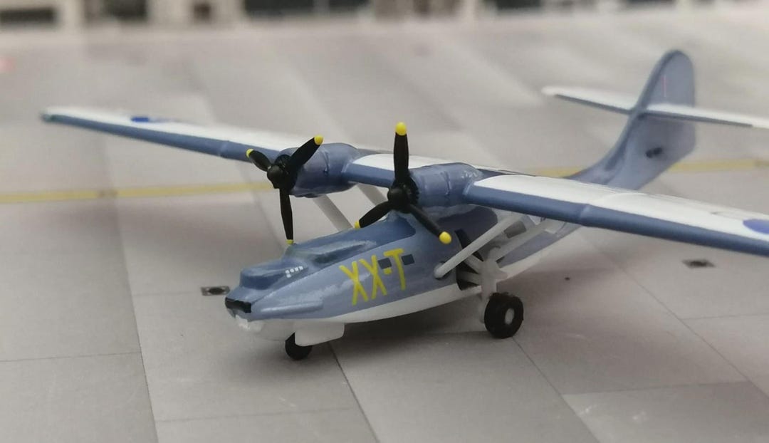 Royal Air New Zealand Air Force PBY-5A Catalina Scale 1:400 Herpa - Etsy
