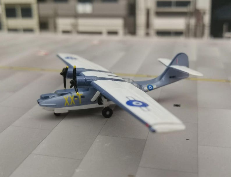 Royal Air New Zealand Air Force PBY-5A Catalina Scale 1:400 Herpa - Etsy