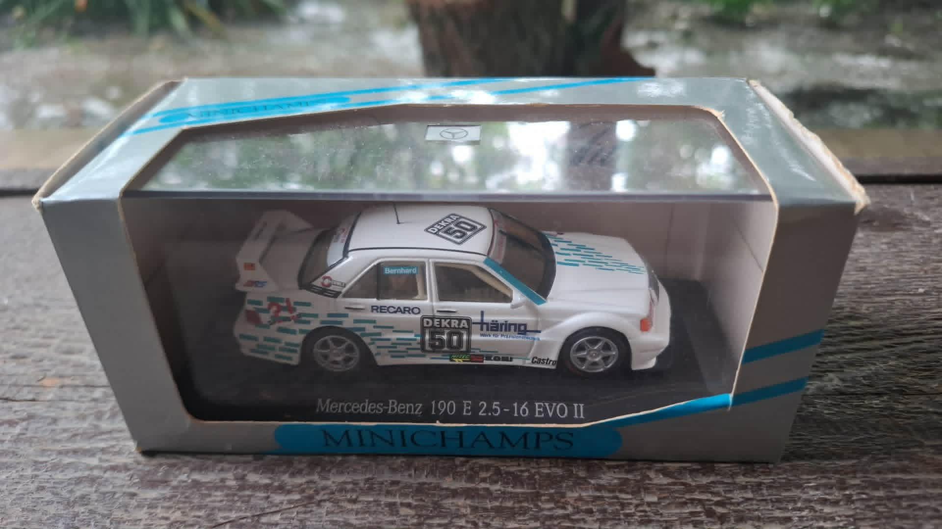Mercedes Benz 190E 2.5-16 EVO II Scale 1:43 Minichamps - Etsy