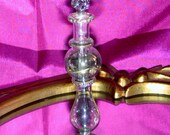 Arabian Blue Perfume Bottle from Egypt Blue Genie Bottle Handblown Glass Treasure Shop