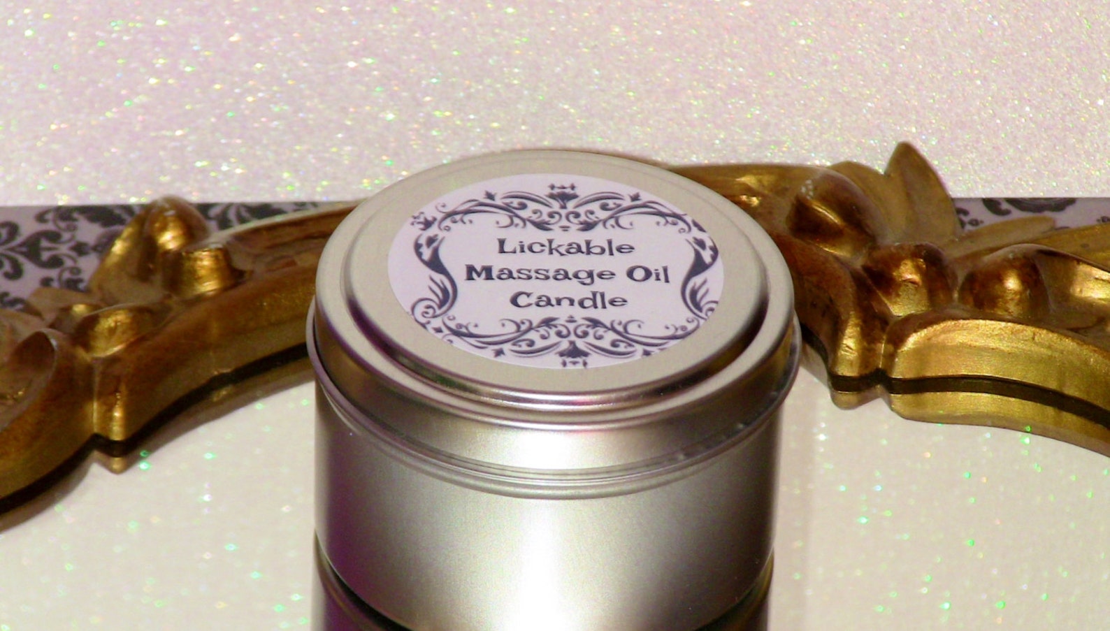 Lickable Edible Massage Oil Candle Chocolate or Caramel Flavor Etsy